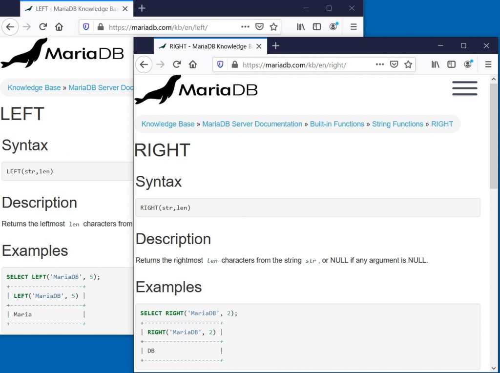 【SQL】RIGHT関数とLEFT関数の詳細と移植の際の注意点について | ポテパンスタイル